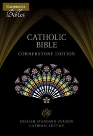 ESV-CE Catholic Bible, Cornerstone Edition, Black Leather