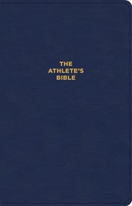 CSB Athlete's Bible, Navy LeatherTouch