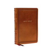 NKJV Wide-Margin Reference Bible, Brown