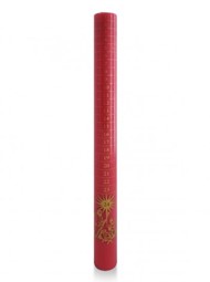 Numbered Advent Candle 12"x7/8" Red/Nativity (Individual)