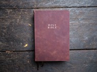 Reformation Heritage KJV Study Bible, Brown Cowhide Leather