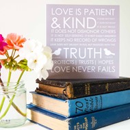 Love is Patient Card