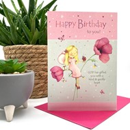 Gentle Heart Birthday Card