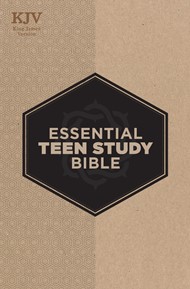KJV Essential Teen Study Bible, Hardcover