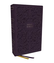 KJV Center-Column Reference Bible, Purple