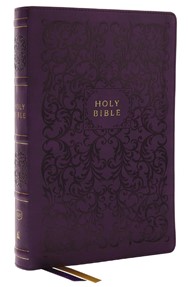 KJV Center-Column Reference Bible, Purple, Indexed