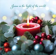 Jesus is the Light of the World Christmas Cards (pack of 10)