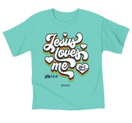 Jesus Loves Me Kids T-Shirt, Large