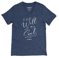 Grace & Truth It is Well Script T-Shirt, Small
