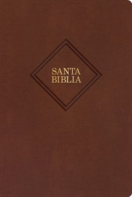 RVR 1960 Biblia Letra Gigante, Café, Piel Fabricada
