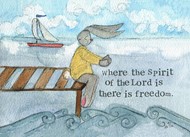 The Spirit of the Lord Single Print