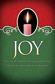 Joy Advent Bulletin (Pack of 100)