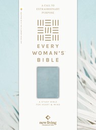 NLT Every Woman’s Bible, Filament Edition, Blue