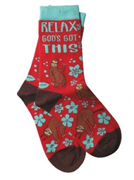 Relax Sloth Socks