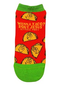 Wanna Taco Ankle Socks