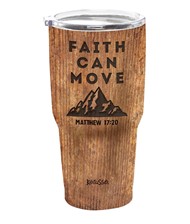 Faith Can Move Stainless Steel Tumbler