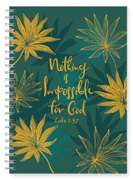 Nothing Is Impossible Wire O Hard Cover Journals
