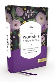 KJV, The Woman's Study Bible, Hardcover, Red Letter