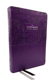 KJV, The Woman's Study Bible, Leathersoft, Purple