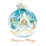 Compassion Charity Christmas Cards: Away In A Manger (10pk)