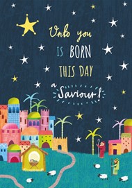 Compassion Charity Christmas Cards: A Saviour Is Born (10pk)