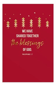 Christmas Boxed Cards: We Have Shared Blessings Of God (18pk