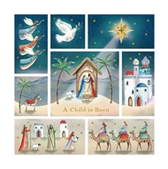 Compassion Charity Christmas Cards: A Child Is Born (10pk)