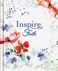 Inspire FAITH Bible Large Print NLT (Wildflower Meadow)