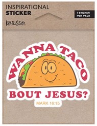 Wanna Taco Sticker