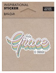 His Grace Sticker