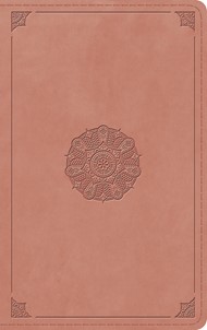 ESV Thinline Bible (Trutone, Blush Rose, Emblem Design)