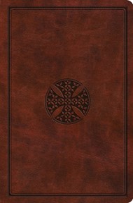 ESV Value Compact Bible (Trutone, Chestnut, Mosaic Cross Des