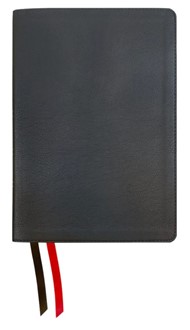 NASB 2020 Side-Column Reference Bible, Black, Leathertex