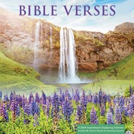 2024 Bibles Verses Waterfall Wall Calendar