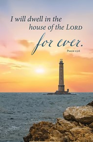 I Will Dwell In The House... Bulletin (100 Pk)