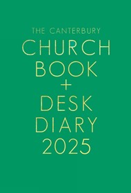 Canterbury Church Book And Desk Diary 2025 Hardback