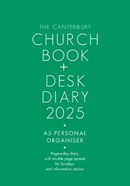 Canterbury Church Book And Desk Diary 2025 A5 Personal Organ