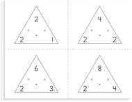 Flash Cards - Multiplication And Division