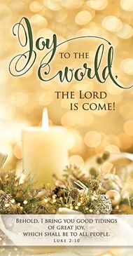 Joy To The World Offering Env - Christmas  (Pack Of 100)