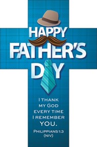 Happy Father's Day - Bookmark Cross