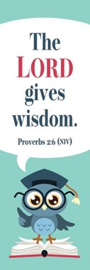 The Lord Gives Wisdom Kids Bookmark