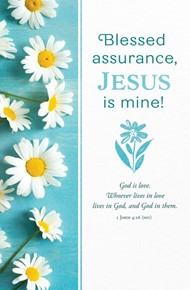 Bulletin - Spring - Blessed Assurance, Jesus Is Mine!