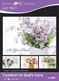 Get Well, Comfort in God's Care - Boxed Cards