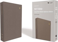 NET Bible, Thinline Reference, Grey, Comfort Print