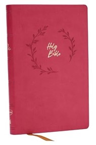 NKJV Value Ultra Thinline Bible, Pink, Red Letter