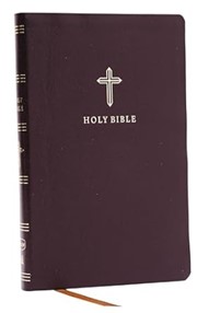 NKJV Ultra Thinline Bible, Burgundy Red Letter