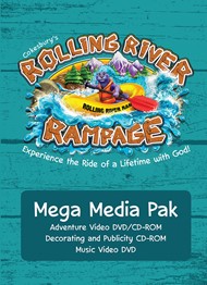 VBS 2018 Rolling River Rampage Mega Media Pak