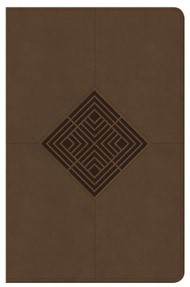 NKJV Reader's Reference Bible Brown Leathertouch