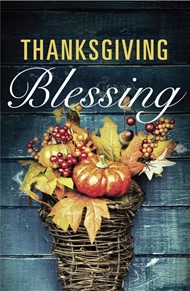 Thanksgiving Blessing (Ats) (Pack Of 25)