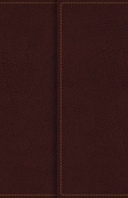 KJV Compact Reference Bible, Burgundy, Large Print